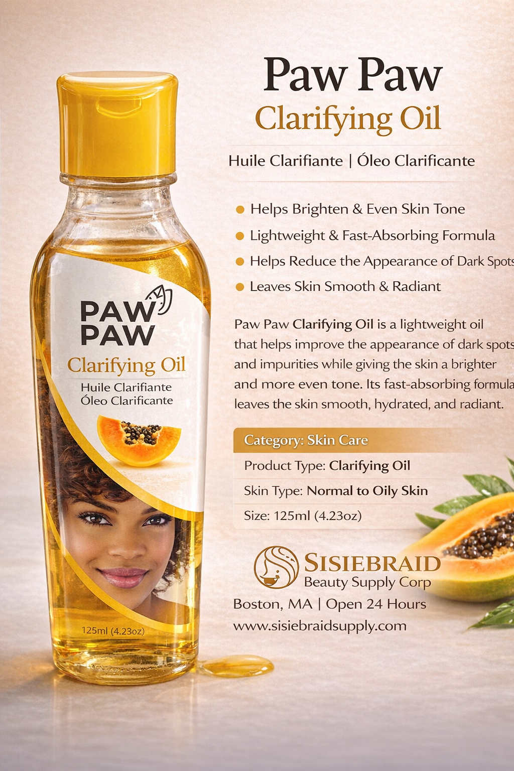 PAW PAW Clarifying Oil