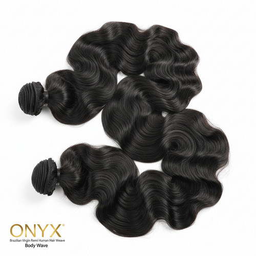Onyx Brazilian Virgin Remi Human Hair Weave (Body Wave 18”20”22”.)