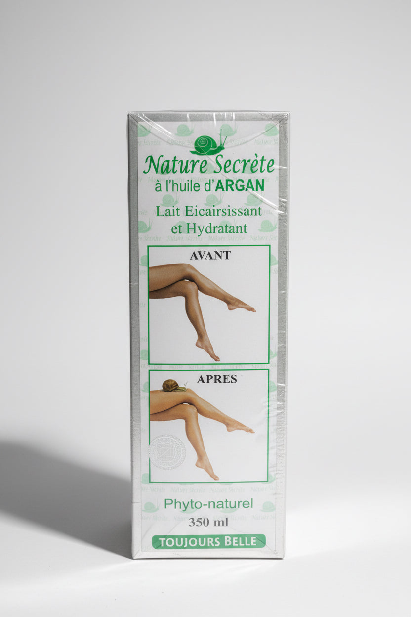 Nature Secrète à l'huile d'ARGAN (Lait Hydratant)