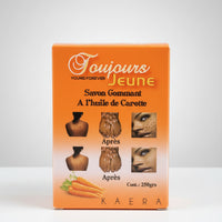 The YOUNG FOREVER Carrot Oil Exfoliating Soap