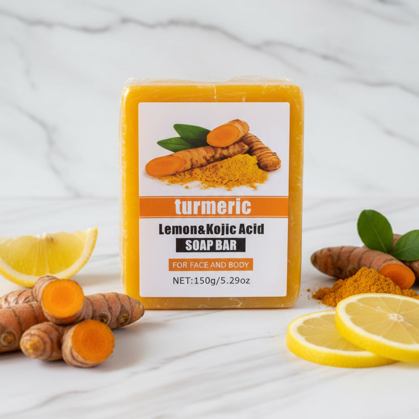 Joes Beauty Turmeric Lemon & Kojic Acid Soap Bar
