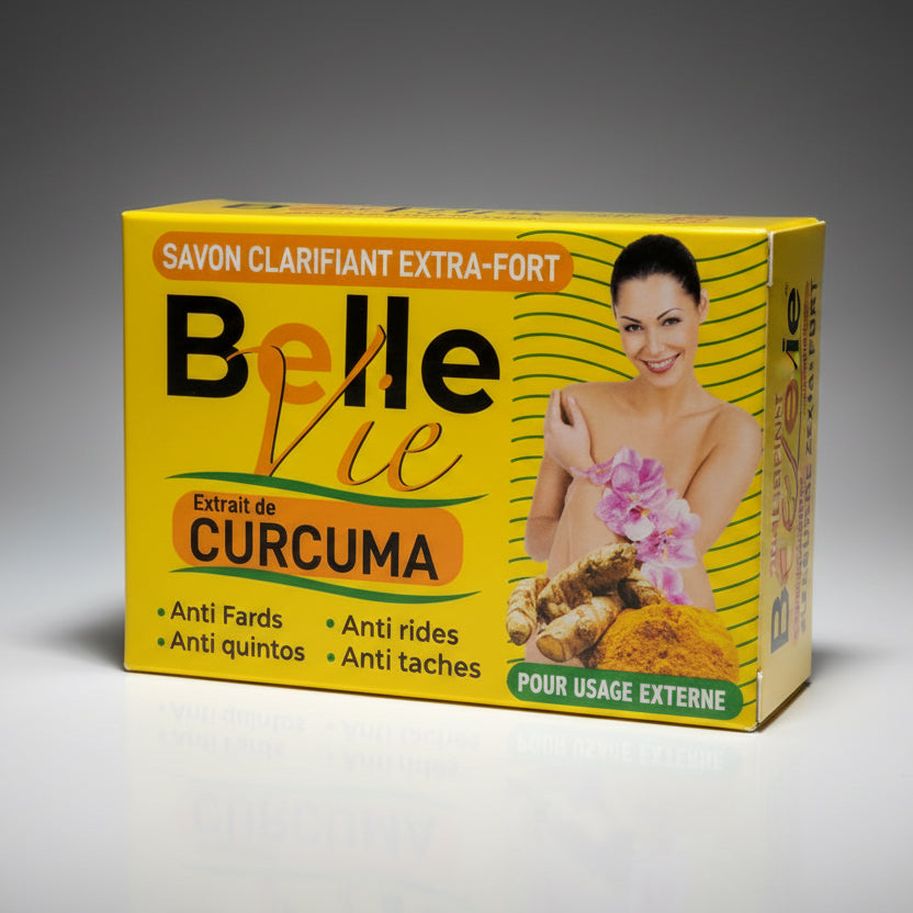 Belle Vie Extra-Fort Clarifying Soap With Turmeric Extract For External Use