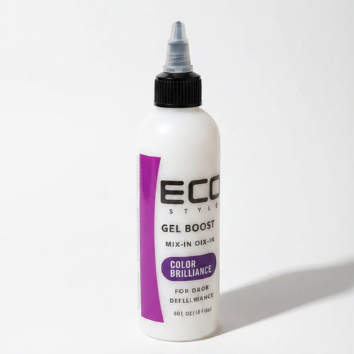 Eco Style Gel Booster Color Brilliance Oil Serum 4 Oz for Healthy Hair Growth & Nourished Scalp