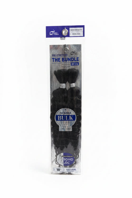 Braiding Hair Bundles Pre Stretched Bulk
