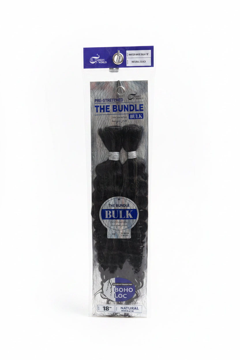 Braiding Hair Bundles Pre Stretched Bulk