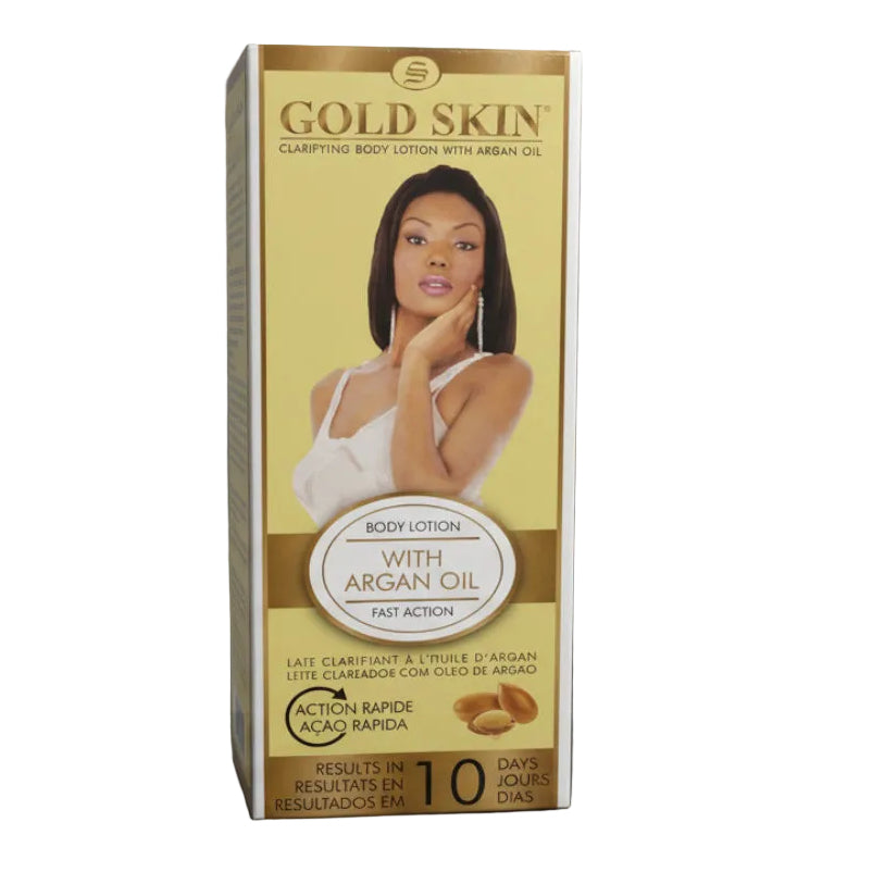 GOLD SKIN (CLARIFYING BODY LOTION WITH ARGAN OIL)